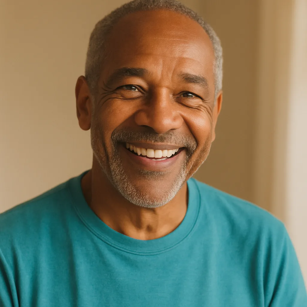 Smiling man in his 60s — member of The Suffolk Dating Site